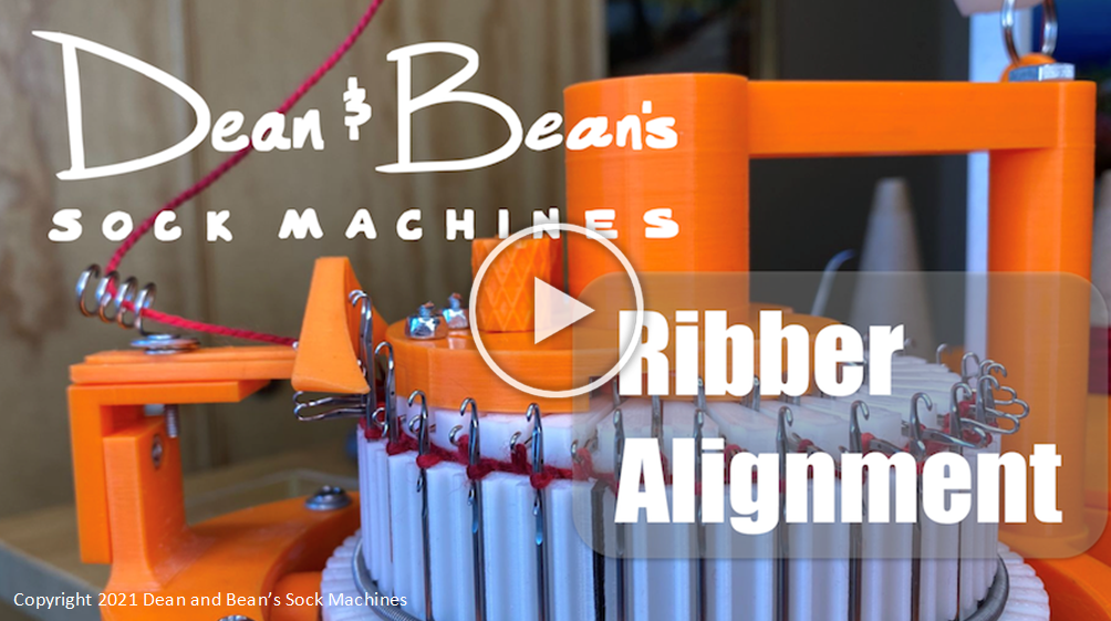 Ribbed Sock Pattern  Dean and Bean's Sock Machines